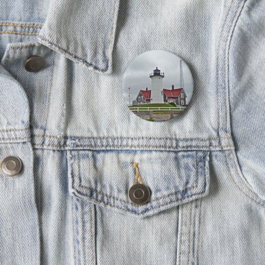 Nobska Point Lighthouse Series Button (Beispiel)
