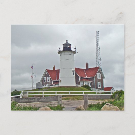 Nobska Point Lighthouse Series Postkarte (Vorderseite)