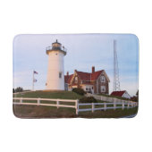 Nobska Punkt-Leuchtturm, Cape Cod Massachusetts Badematte (Vorderseite)