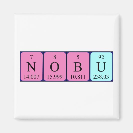 Nobu Periodenmagnet Magnet (Vorne)