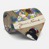 Nobukazu Yosai Lieblinge der schönen Damen-Liebe Krawatte (Gerollt)