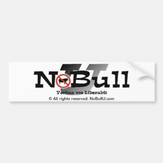 NoBullU Autoaufkleber