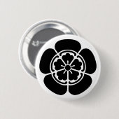 Nobunaga Oda Button (Vorne & Hinten)
