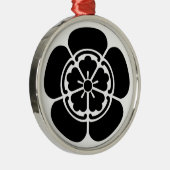 Nobunaga Oda Silbernes Ornament (Rechts)