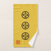 Nobunaga Odas Flagge Badhandtuch Set (Handtuch)