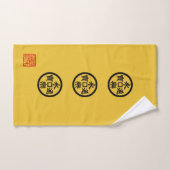 Nobunaga Odas Flagge Badhandtuch Set (Handtuch)