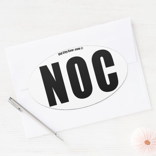 Nocatee - Nachbarschaft (viertel) Ovaler Aufkleber (Umschlag)