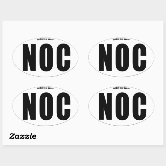 Nocatee - Nachbarschaft (viertel) Ovaler Aufkleber (Blatt)