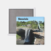 Noccalula Falls Foto Magnet Gadsden Alabama (Vorderseite/Rückseite)