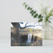 "Noccalula Falls" - Gadsden, AL (1) Postkarte (Stehend Vorderseite)