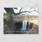 "Noccalula Falls" - Gadsden, AL (1) Postkarte (Vorderseite)