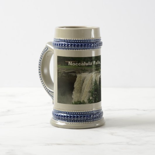 Noccalula Falls, Gadsden, Alabama Bierglas (Vorderseite Links)