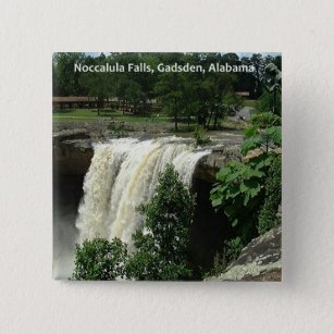 Noccalula Falls, Gadsden, Alabama Button