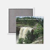 Noccalula Falls, Gadsden, Alabama Magnet (Vorderseite/Rückseite)