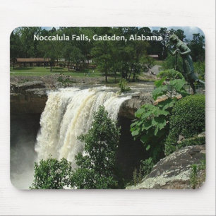 Noccalula Falls, Gadsden, Alabama Mousepad