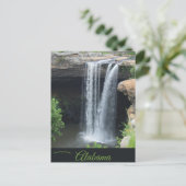Noccalula Falls Gadsden Alabama Postkarte (Stehend Vorderseite)