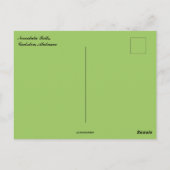 Noccalula Falls Gadsden Alabama Postkarte (Rückseite)