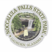 Noccalula Falls SP Aufkleber (Vorderseite)