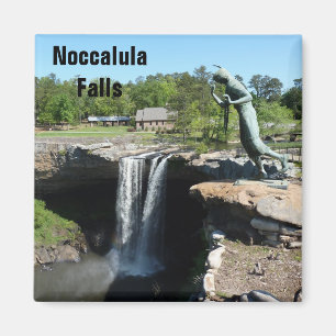 Noccalula fällt Foto-Magnet Gadsden Alabama Magnet
