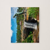 Noccaulula Falls Alabama Puzzle (Vertikal)
