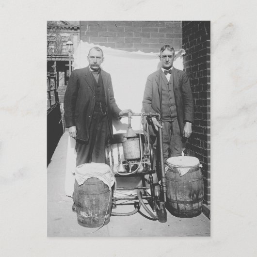 Noch 1920 zeigen Agent Whiskey an Postkarte (Vorderseite)