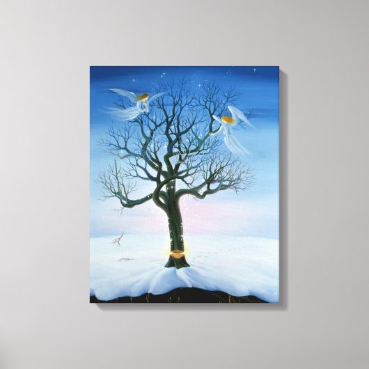 Noch 2000 Geboren sein Leinwanddruck (Vorderseite)