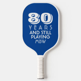 Noch 80 Jahre mit der Farbe des Textes für den ben Pickleball Schläger