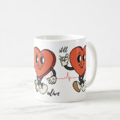 noch am Leben, Tasse (VorderseiteRechts)