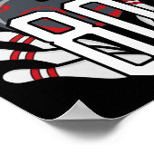 Noch bei 80 Bowling Geburtstagsfeier Poster (Ecke)