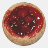 Noch Cherry Kolache Runder Aufkleber (Vorderseite)