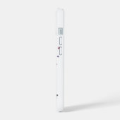NOCH DA | Schädel mit floraler Blüte iPhone 15 Hülle (Linke Seite)