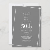 Noch das Party zum 50. Jubiläum Einladung (Vorderseite)