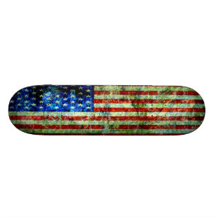 Noch die Flagge! Skateboard