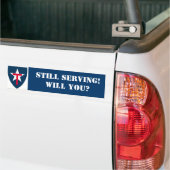 Noch dienendes TXSG! Werden Sie? Autoaufkleber (Auf Lkw)