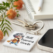 Noch drehende Köpfe Schlüsselanhänger (Vorderseite rechts)