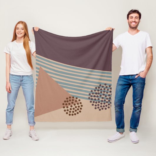 Noch ein Abstraktes Mittelalter Fleecedecke (Beispiel)