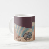 Noch ein Abstraktes Mittelalter Kaffeetasse (Vorderseite Links)