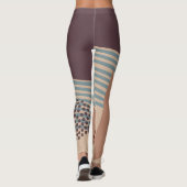 Noch ein Abstraktes Mittelalter Leggings (Rückseite)