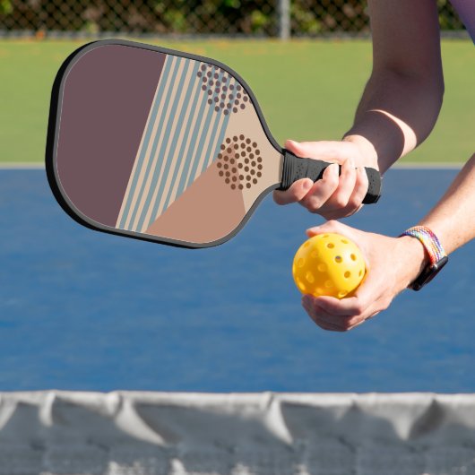 Noch ein Abstraktes Mittelalter Pickleball Schläger (InSitu)