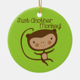 Noch ein Affe Keramikornament