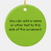 Noch ein Affe Keramikornament (Hinten)