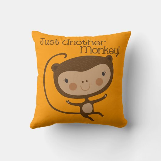 Noch ein Affe Kissen (Rückseite)