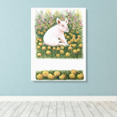 Noch ein Apple Leinwanddruck (Insitu (Holzboden))