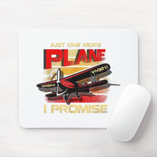 Noch ein Flugzeug, das ich verspreche Mousepad (Mit Mouse)
