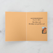 Noch ein Geburtstag? Golden Years Retriever Card Karte (Innenseite)