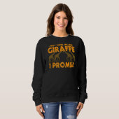 Noch ein Giraffe verspreche ich Vintage Giraffe Sweatshirt (Vorne ganz)