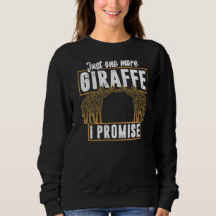 Noch ein Giraffe verspreche ich Vintages Giraffe 1 Sweatshirt