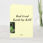 Noch ein Glückwunsch Graduate!!! Karte (Rückseite)