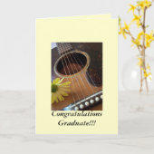 Noch ein Glückwunsch Graduate!!! Karte (Gelbe Blume)