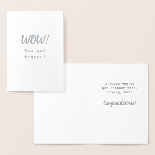 Noch ein Glückwunsch zu den Anleihen Folienkarte (Anzeige)